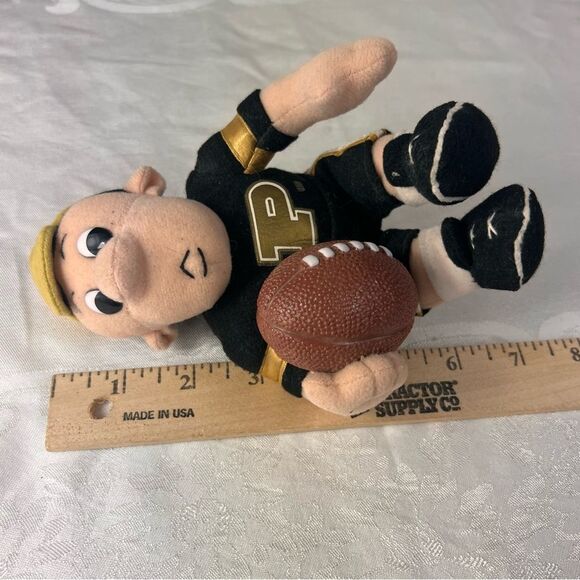 Purdue University Pete Mascot Football Plush All Pro Championship Boilermakers - Picture 2 of 9
